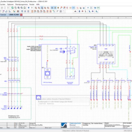 Elektrokonstruktion mit Schaltplanerstellung und CAD-Engineering
